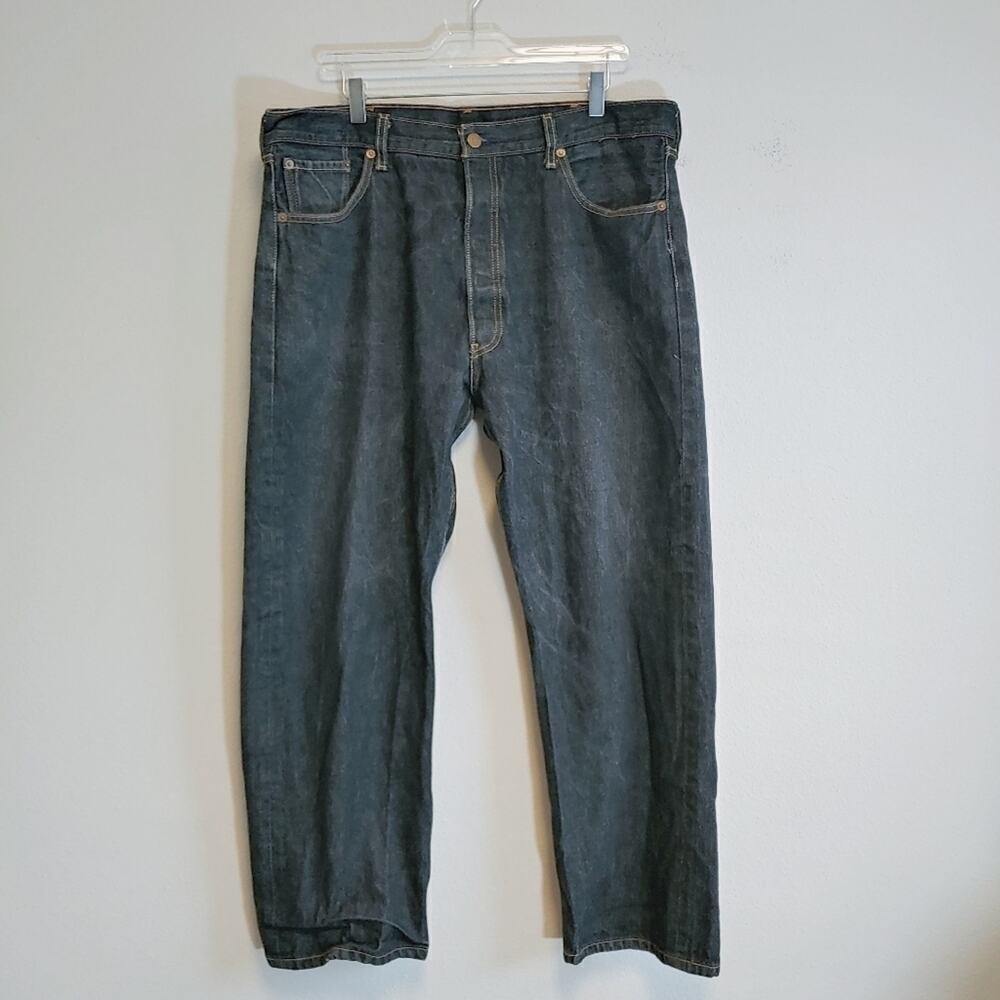 Levi's 501 XX Men's Black Wash Jeans Size W-40 L-30